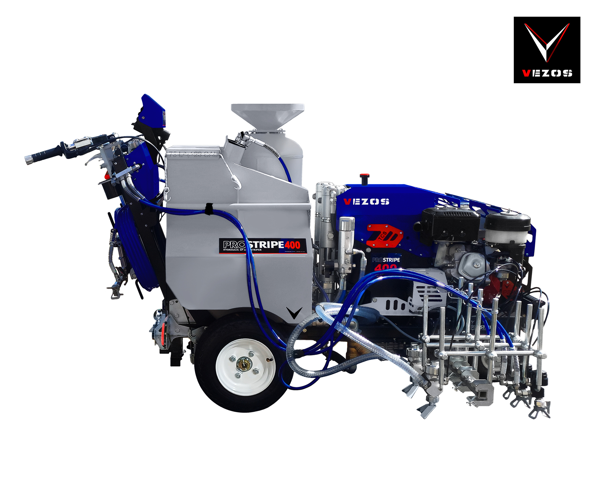 double color self propelled line striper vezos prostripe 400 DC