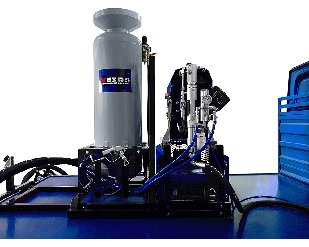 vezos line striping kit - line stripers - line striping mounted systems - truck mounted line stripers