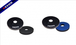 Drywall sander disk shield and abrasive pad